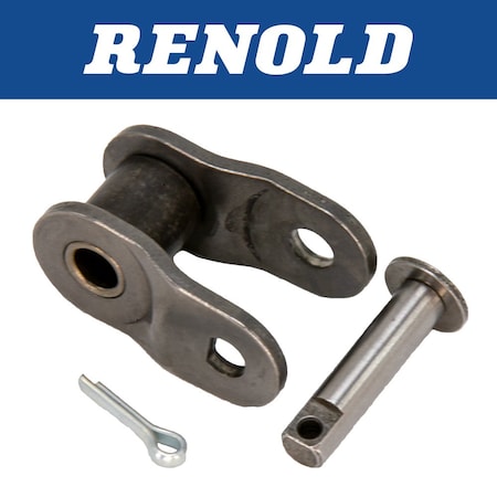 Renold OFFSET LINK -  80, 1in. PITCH, CARBON STEEL 80A1S12I